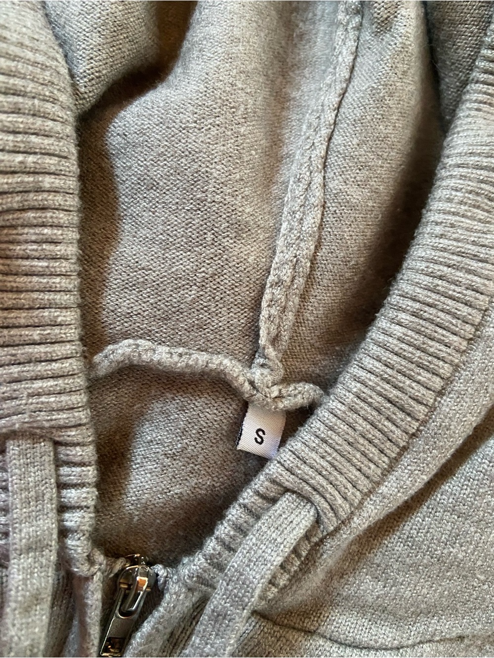 EUC Light Gray Knit Lounge Set, Size S - Picture 6 of 7
